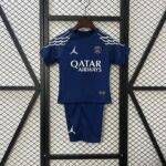 24/25 Paris Saint-Germain Kids' Fourth Away Shirt, Sizes 16-28