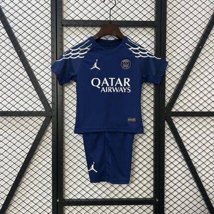 24/25 Paris Saint-Germain Kids' Fourth Away Shirt, Sizes 16-28
