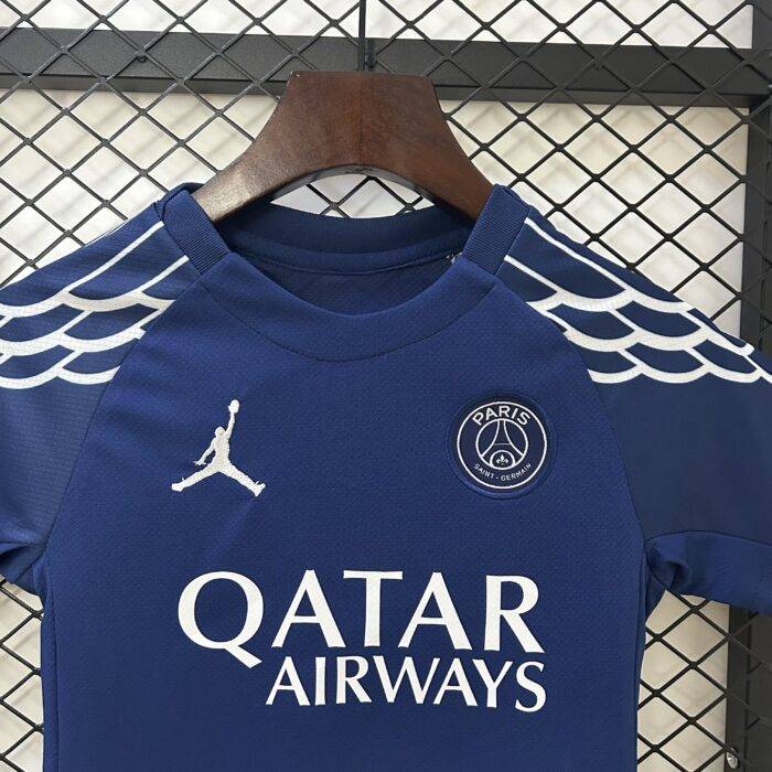 24/25 Paris Saint-Germain Kids' Fourth Away Shirt, Sizes 16-28