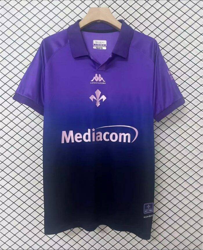 Nuova Maglia Fiorentina 2025-2026 - Maglia ufficiale viola con logo ACF, prezzo 16€ e spedizione gratuita Italia